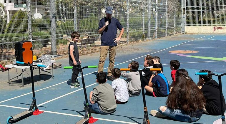 הפעלה קורקיכיף – הפעלת קורקינטים - פיגוז הפעלות