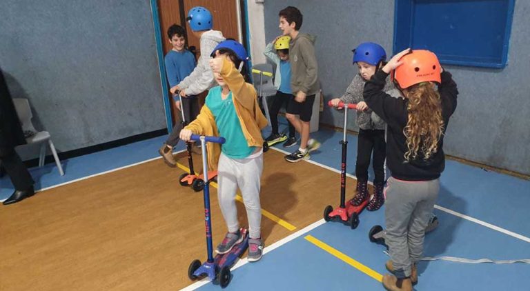 הפעלות זהירות בדרכים לבתי ספר